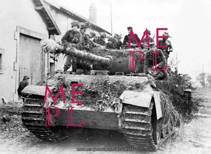 : German Tank in Lothringen : German Tank in Lothringen