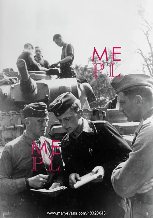 : German tankers - Eastern Front, 1941 : German tankers - Eastern Front, 1941