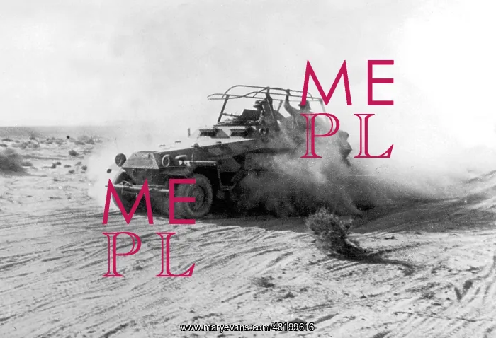 : German tanks in the desert, 1941 : German tanks in the desert, 1941