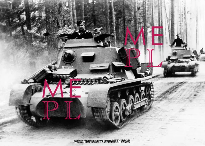 : German tanks on way to the staging areas - Eastern Front : German tanks on way to the staging areas - Eastern Front