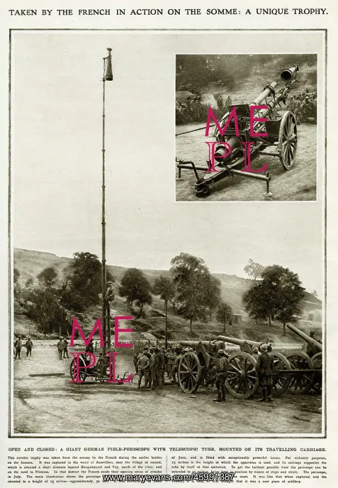 : German telescopic field-periscope : German telescopic field-periscope