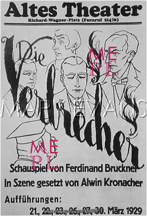  : German theatre poster