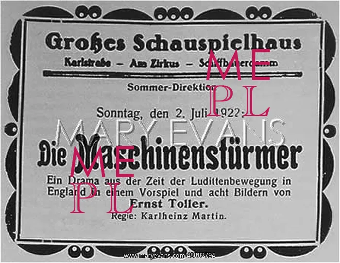 : German Theatre Poster : German Theatre Poster