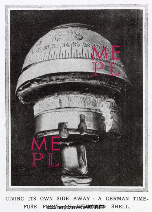 : German Time-Fuse from an Exploded Shell 1915 : German Time-Fuse from an Exploded Shell 1915