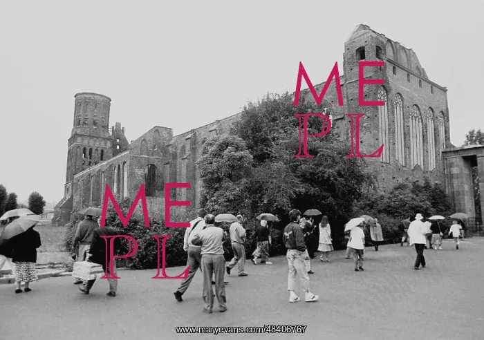 : German tourists visit former Konigsberg Cathedral : German tourists visit former Konigsberg Cathedral
