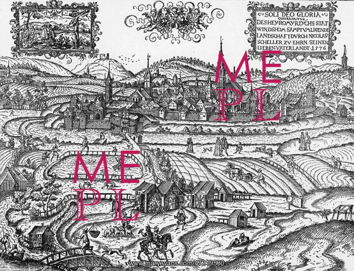  : GERMAN TOWN / 1576