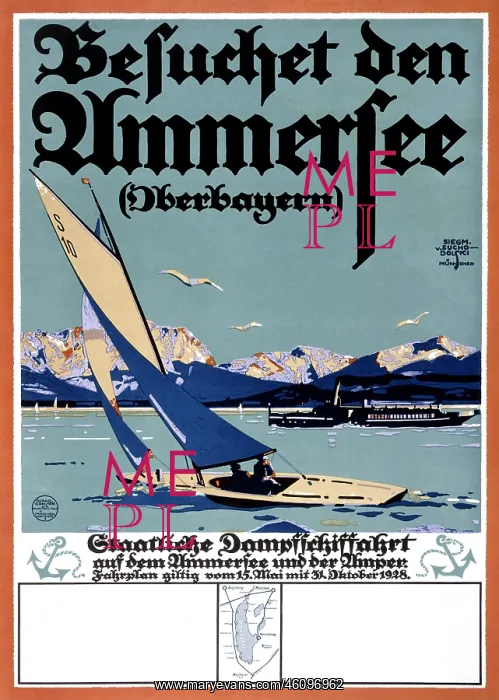 : German travel poster : German travel poster