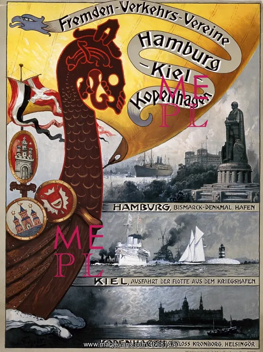 : German travel poster : German travel poster