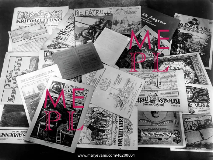 : German trench newspapers from the First World War : German trench newspapers from the First World War