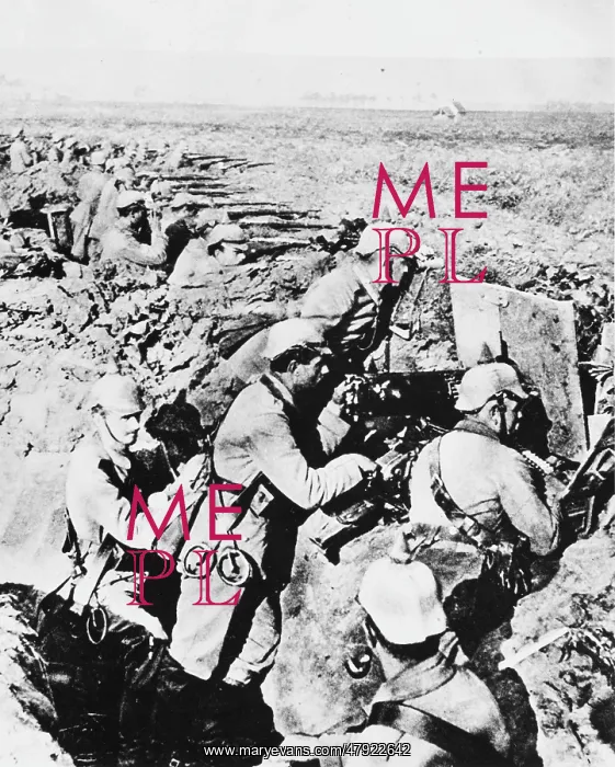  : German trench WWI