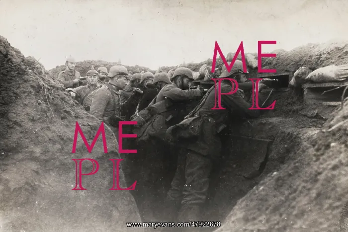  : German trench WWI