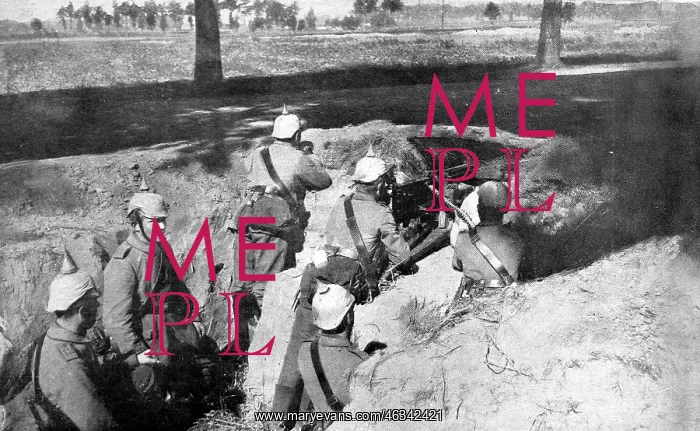 : German trenches at the front : German trenches at the front