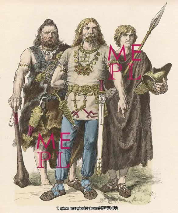 : German Tribal Men : German Tribal Men