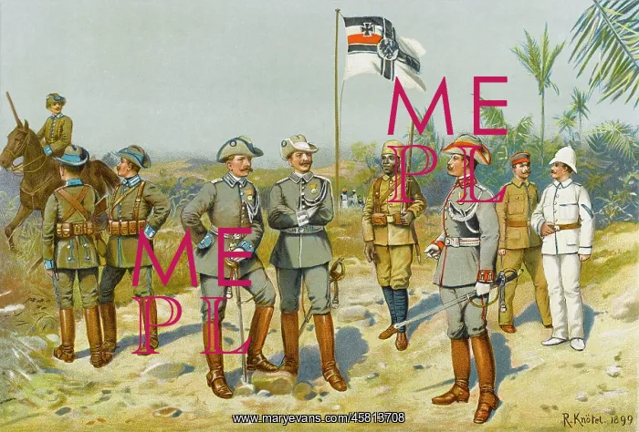 : GERMAN TROOPS IN AFRICA : GERMAN TROOPS IN AFRICA