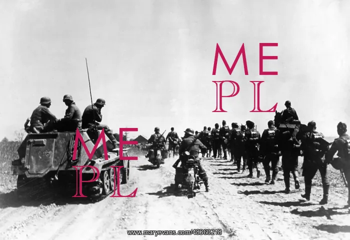 : German troops at the beginning of the Russian campaign, 1941 : German troops at the beginning of the Russian campaign, 1941