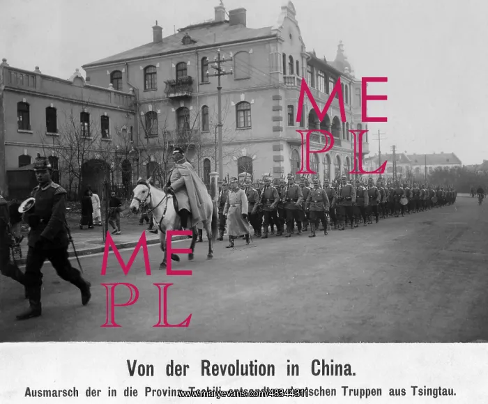 : German troops in China, 1912 : German troops in China, 1912