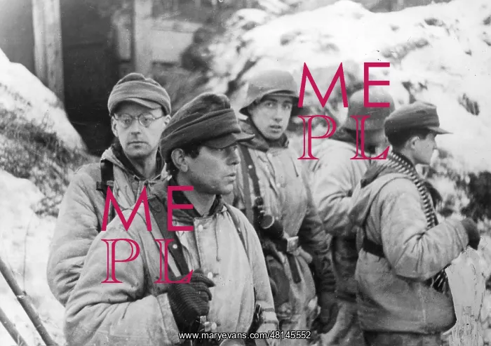 : German troops in the Courland pocket, 1945 : German troops in the Courland pocket, 1945