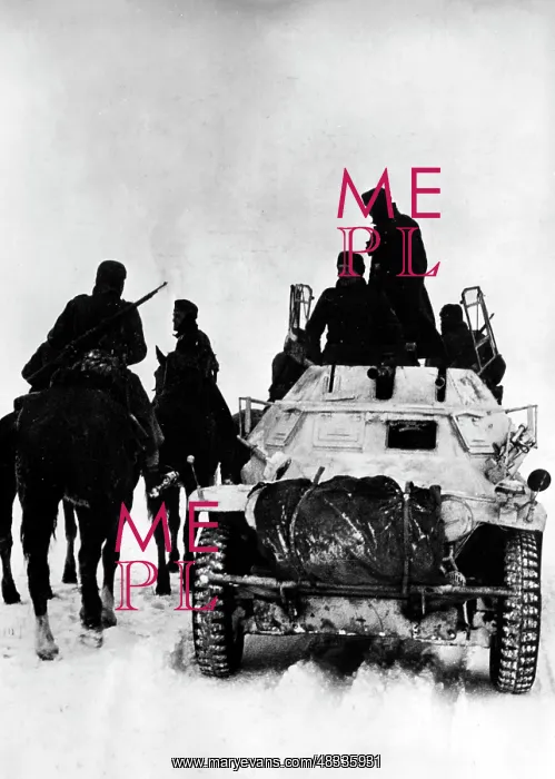 : German troops on the Eastern Front in winter, 1942 : German troops on the Eastern Front in winter, 1942
