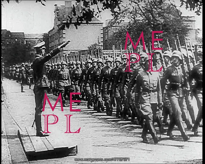 : German Troops Goose Stepping : German Troops Goose Stepping