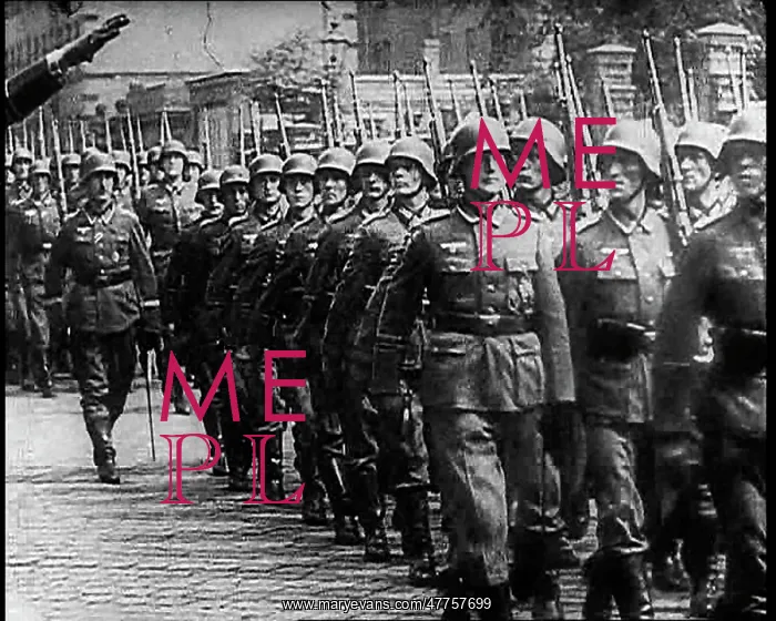: German Troops Goose Stepping : German Troops Goose Stepping