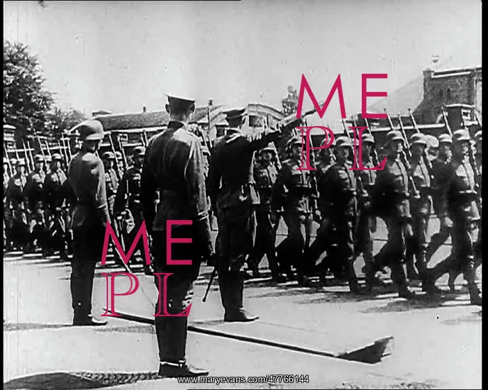  : German Troops Goose Stepping