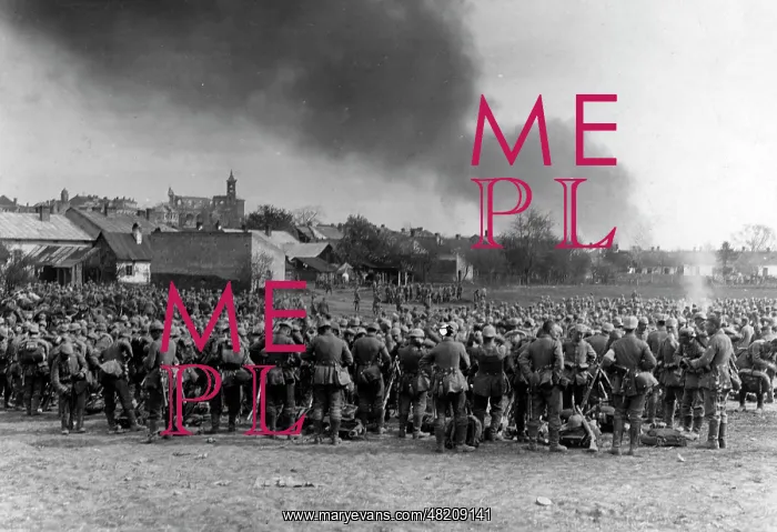 : German troops in Gorlice, 1915 : German troops in Gorlice, 1915