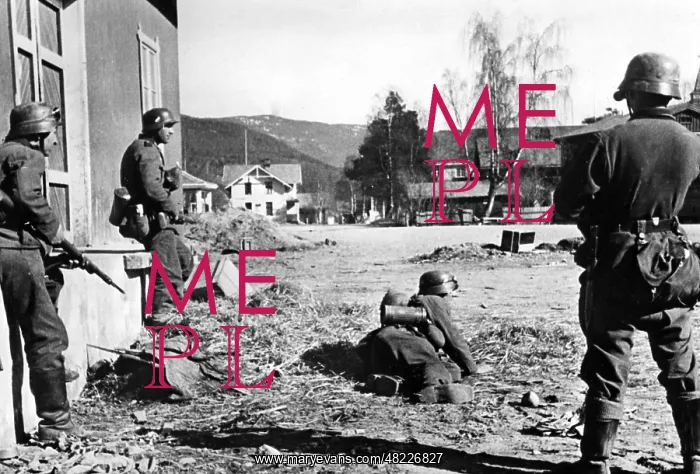 : German troops in Norway, 1940 : German troops in Norway, 1940