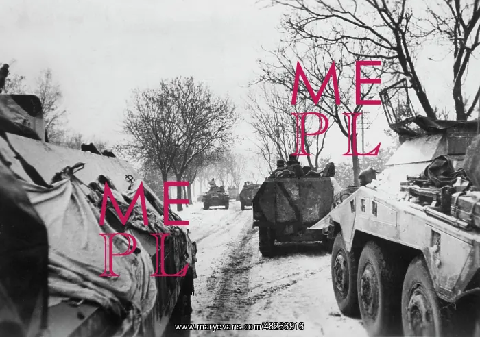 : German troops on the Oder, 1945 : German troops on the Oder, 1945