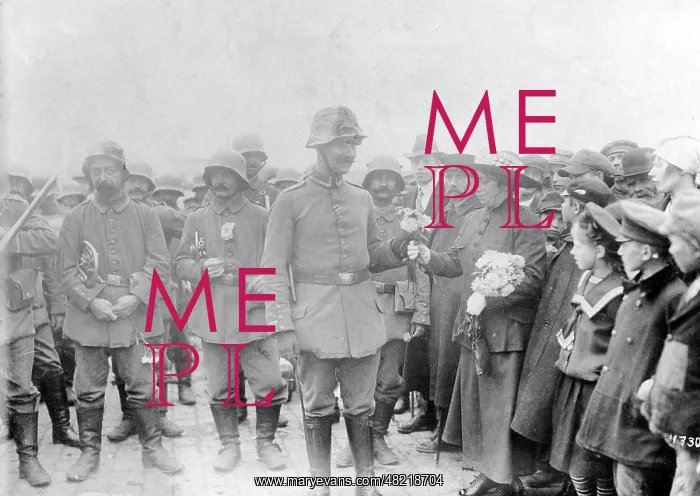 : German troops in Riga, 1917 : German troops in Riga, 1917