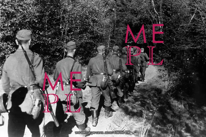 : German troops at the source of the Volga, 1941 : German troops at the source of the Volga, 1941