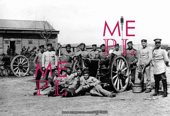 : German troops in Tsingtao, 1900 : German troops in Tsingtao, 1900