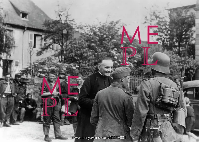 : German troops in Upper Alsace, 1940 : German troops in Upper Alsace, 1940