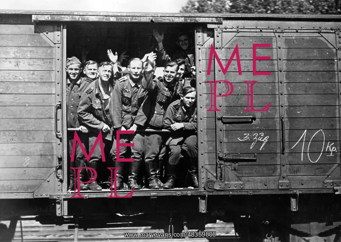 : German troops on the way to the front, 1939 : German troops on the way to the front, 1939