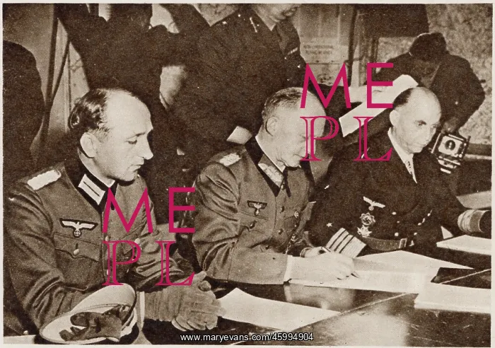 : The German Unconditional Surrender; Second World War, 1945 : The German Unconditional Surrender; Second World War, 1945