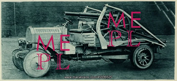 : German use of motor traction for field artillery : German use of motor traction for field artillery