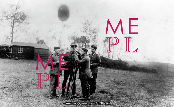 : German weather station, 1916 : German weather station, 1916