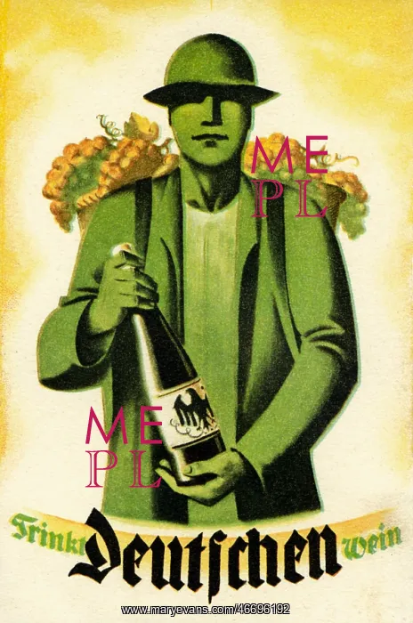 : German wine advert : German wine advert