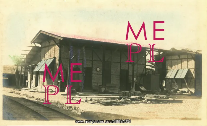 : German Workshop at Magill, Basra, Iraq, WW1 : German Workshop at Magill, Basra, Iraq, WW1