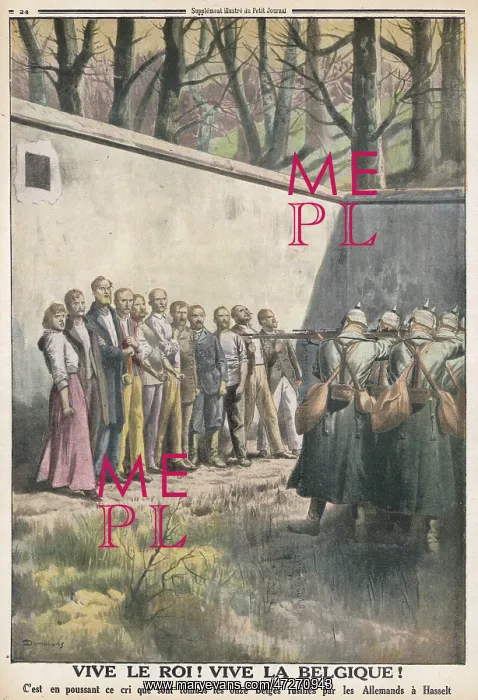 : GERMANS EXECUTE SPIES : GERMANS EXECUTE SPIES