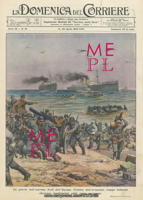: GERMANS INVADE NORWAY : GERMANS INVADE NORWAY