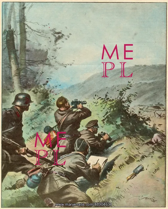 : GERMANS / MAGINOT LINE : GERMANS / MAGINOT LINE