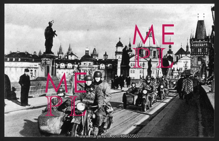 : GERMANS INTO PRAGUE : GERMANS INTO PRAGUE