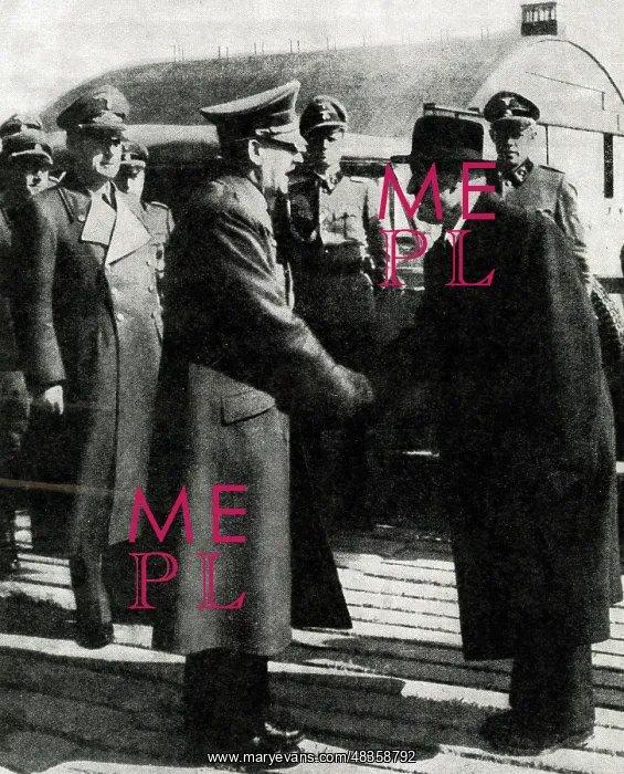 : Germans release Mussolini from prison, WW2 : Germans release Mussolini from prison, WW2