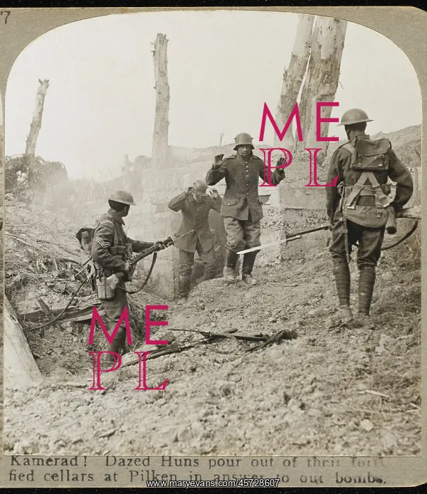 : Germans Surrendering : Germans Surrendering