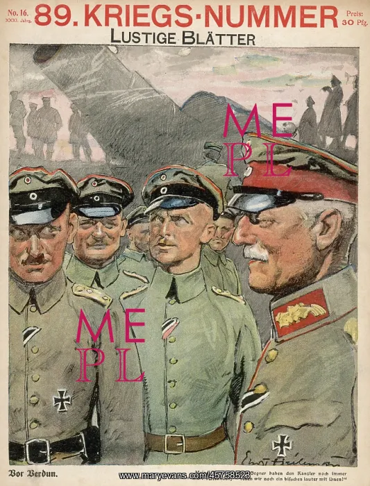 : GERMANS AT VERDUN : GERMANS AT VERDUN