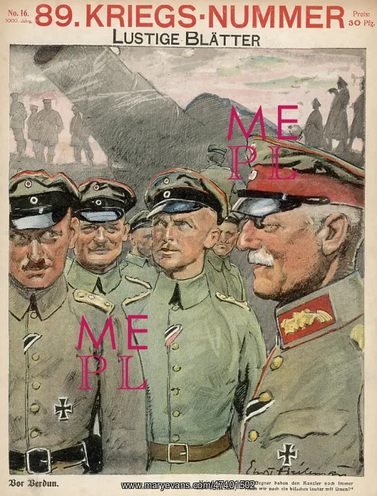 : GERMANS AT VERDUN : GERMANS AT VERDUN