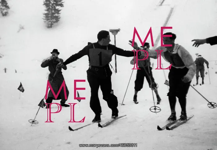 : Germans winning the relay : Germans winning the relay