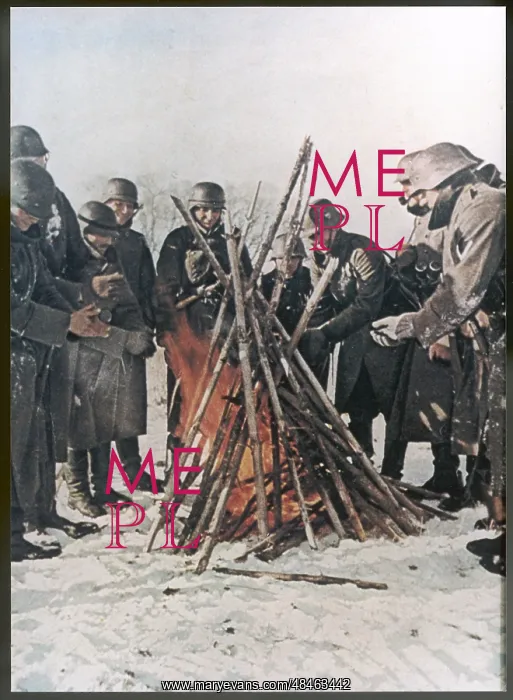 : GERMANS IN WINTER : GERMANS IN WINTER