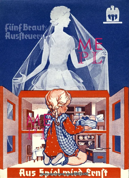 : Germany, 1937, dowry, advertising for a dowry : Germany, 1937, dowry, advertising for a dowry