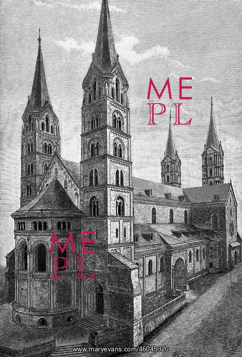 : Germany, Bamberg, churches, cathedral, built : Germany, Bamberg, churches, cathedral, built